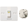 PLAQUETTE MURALE + TRANSFO POUR EVOHOME HONEYWELL ATF600