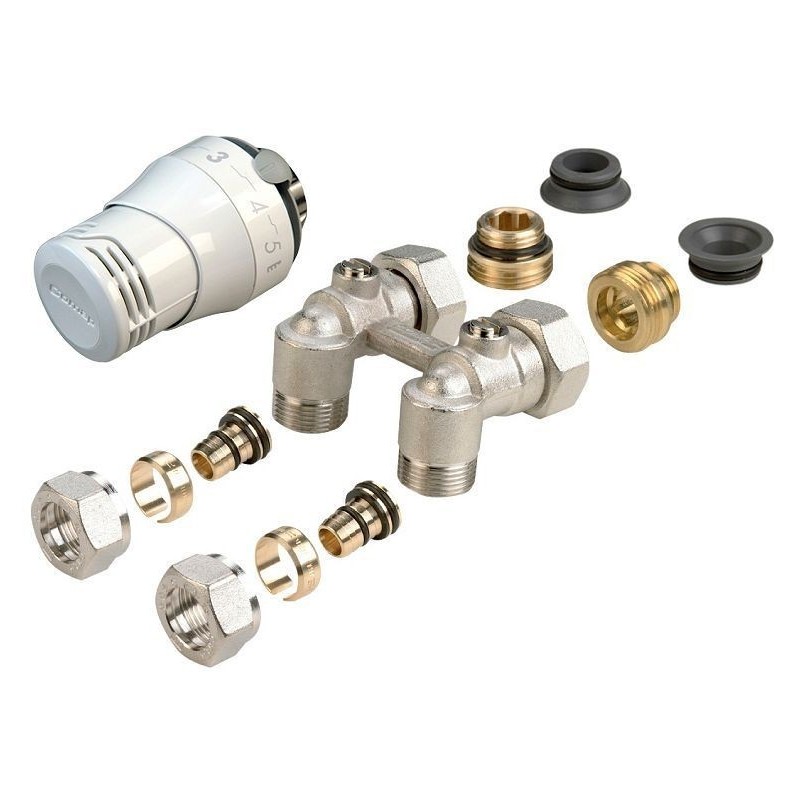Comap Combinaison robinette pour radiateur universal integre 1/2\-3/4\'''- 16MM RK1001001'''