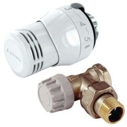 Comap Sar robinet thermostatique équerre 1/2 R 808 R808604B