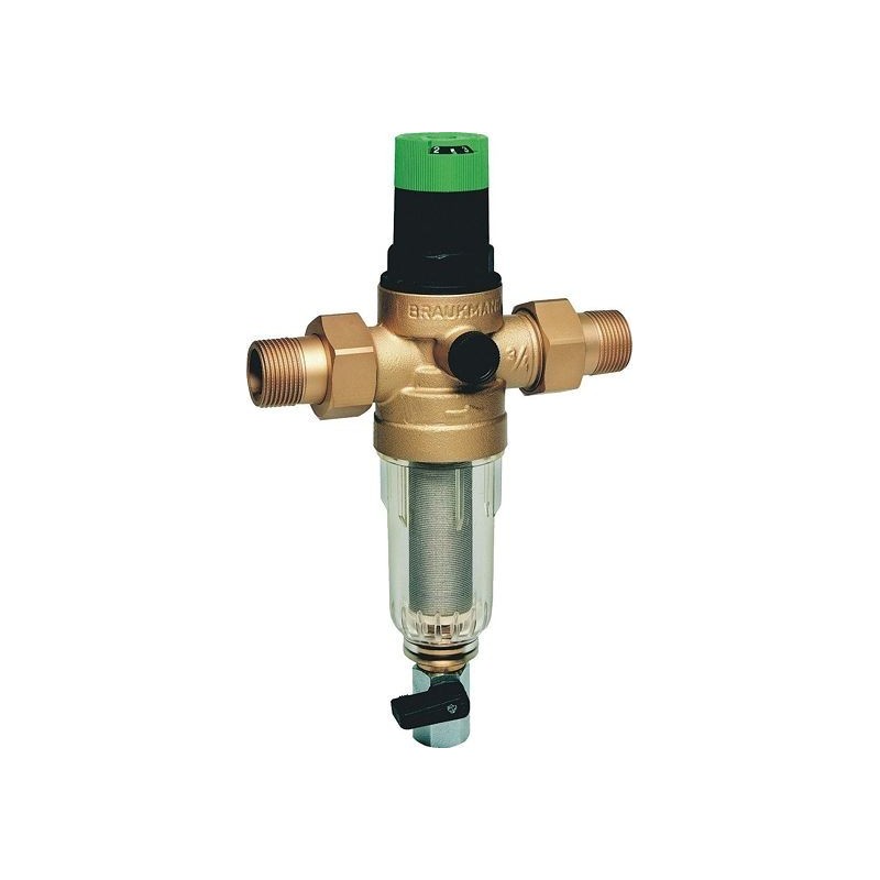 Honeywell réducteur pression eau + filtre braukmann 4/4' aa FK061AA