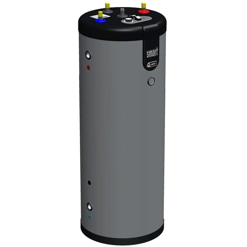 ACV boiler smart de 210L avec groupe de sécurité puissance 53Kw hauteur 1435 mm diamètre 565 mm 06602701
