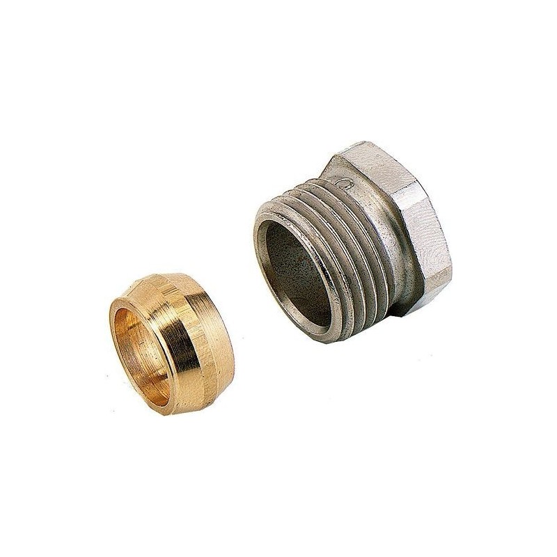 Comap SET RACCORD A COMPRESSION POUR VANNES 1/2'M-15MM 587154