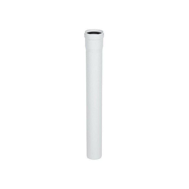UNIFLOW RALLONGE 80MM 500MM PP BLANC WB158P