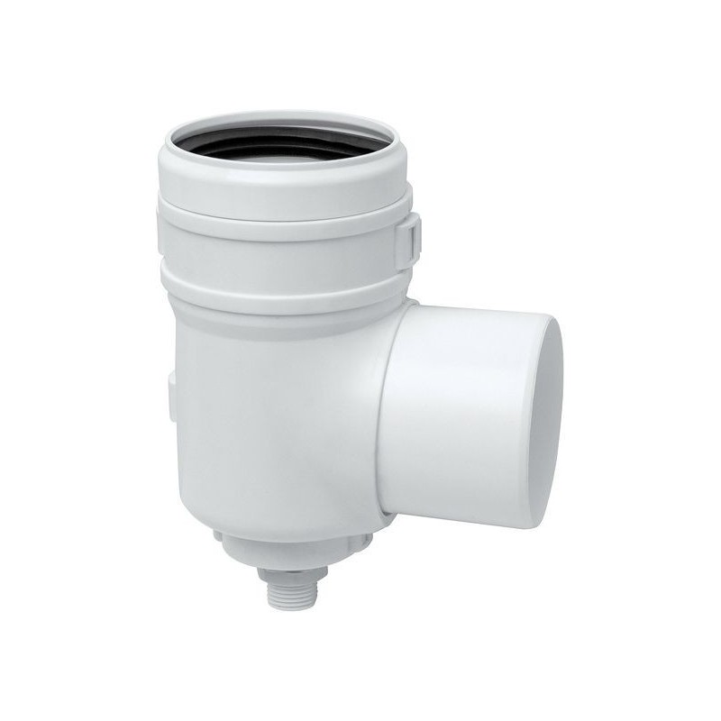 UNIFLOW COUDE 80MM 90° POUR KIT RENOVATION PP FLEXIBLE PSWB0893