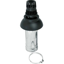 UNIFLOW TERMINAL 80/125MM INOX/PP WXPX81234