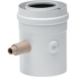 UNIFLOW CONDENSATION RALLONGE CONCENTRIQUE 60/100MM ALU/PP WBSCV610