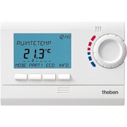 THEBEN THERMOSTAT D'AMBIANCE PROGRAMMABLE RAM812TOP3 24 HEURES/7JOURS 230V CLASSE IV (2%) RAM812TOP3