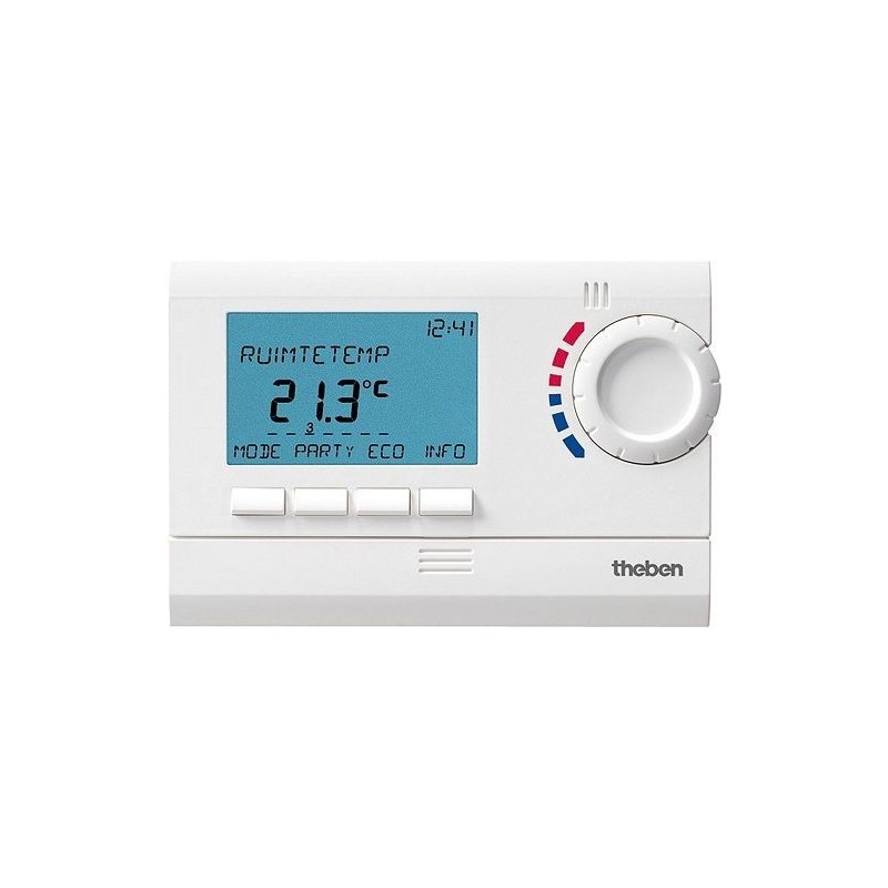 THEBEN THERMOSTAT D'AMBIANCE PROGRAMMABLE RAM812TOP3 24 HEURES/7JOURS 230V CLASSE IV (2%) RAM812TOP3