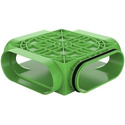 Duco PLENUM POUR SOL ET PLAFOND 3XOVAL(F) plus 1XOVAL(M) DUCOFLEX 00004701