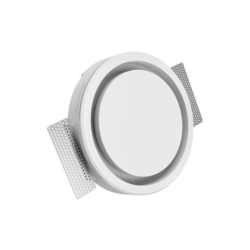 BOUCHE DESIGN PLATRE ERGOVENT RONDO 100MM RONDO100