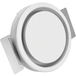 BOUCHE DESIGN PLATRE ERGOVENT RONDO 125MM RONDO125