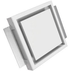 BOUCHE DESIGN PLATRE ERGOVENT KVADRO 125MM KVADRO125