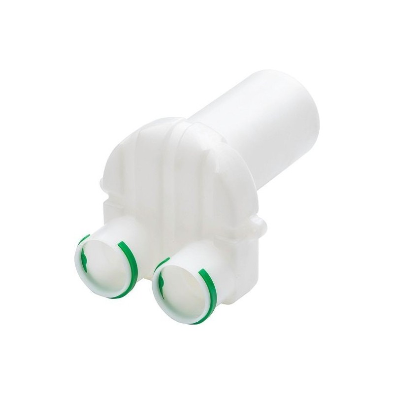 VASCO CONNECTION DE BOUCHE DROIT POUR GAINE D'AIR POUR BETON 2X75MM 11VE40453