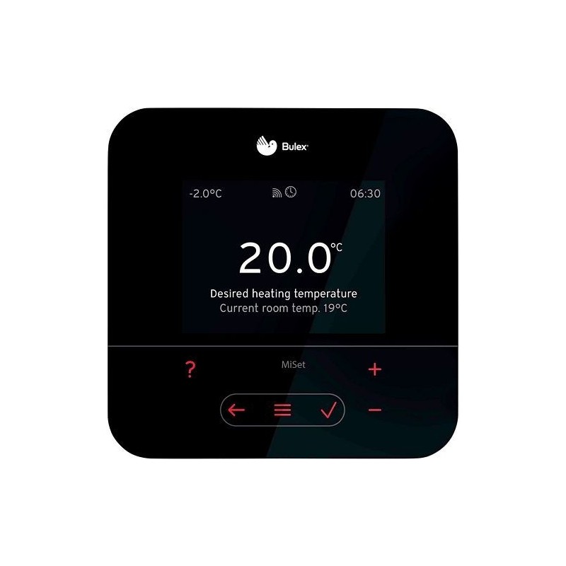 BULEX THERMOSTAT D'AMBIANCE MODULANT SANS FILS MISET SRT380F 0020261003