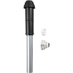 JUNKERS PASSAGE DE TOIT CONCENTRIQUE AZB917 60/100MM+ADAPTATEUR 7738112504