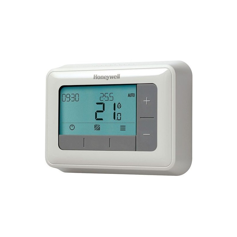 HONEYWELL THERMOSTAT D'AMBIANCE DIGITALE T4 PROGRAMMATION JOURNALIER CLASSE IV (2%) T4H110A1013