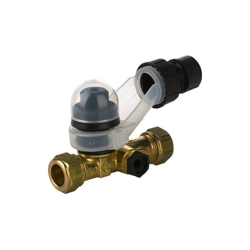 GROUPE DE SECURITE SANITAIRE POUR BOILER 2X15 BICONE 8 BAR 0312136