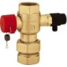 CALEFFI VANNE ARRET A SPHERE POUR VASE D'EXPANSION + VIDANGE 1' 558060