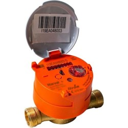 COMPTEUR EAU CHAUD NARVAL 3/4" SANS RACCORD 3/4"-1/2" 6UWB15Y110BR50LCBXN