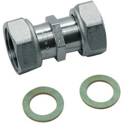 RACCORD POUR COMPTEUR 2 ECROUS LIBRES 1/2'FF BSCSIMPLEX12