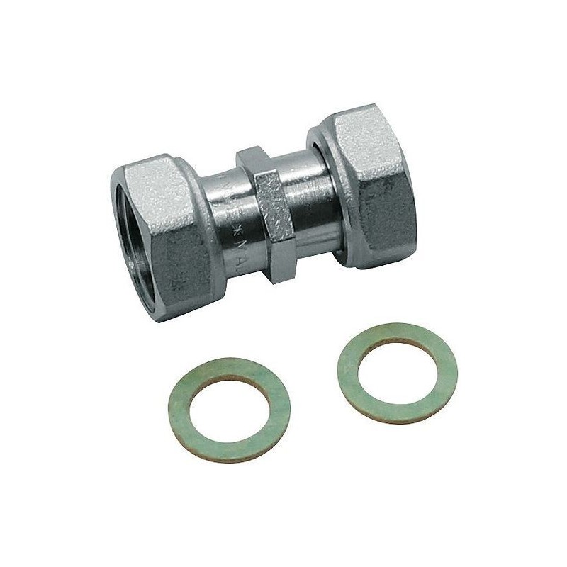 RACCORD POUR COMPTEUR 2 ECROUS LIBRES 1/2'FF BSCSIMPLEX12