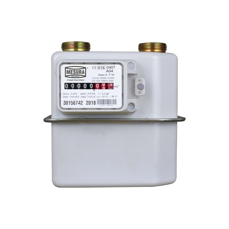 COMPTEUR GAZ+RACCORDS 3/4'G 0025-4M3/H-3533KWATT GMT100121