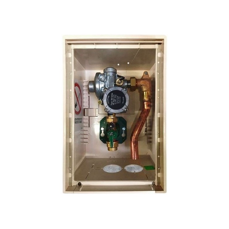 ARMOIRE POUR REGULATEUR DE PRESSION A 2 ETAGES POUR PROPANE GCN100107