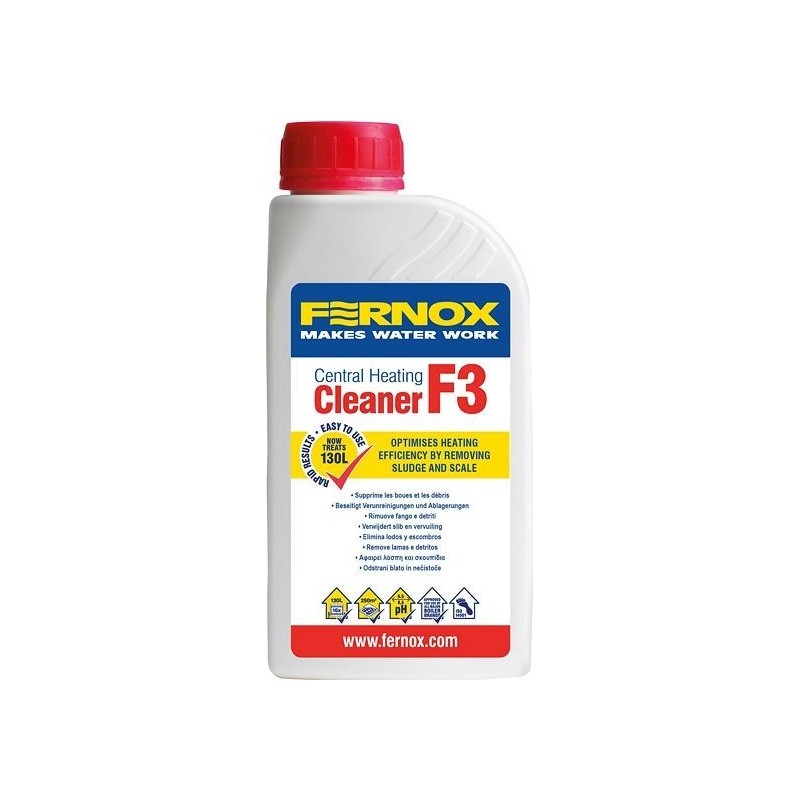 FERNOX AGENT DE RINCAGE CHAUFFAGE CENTRAL F3 500ML 62095