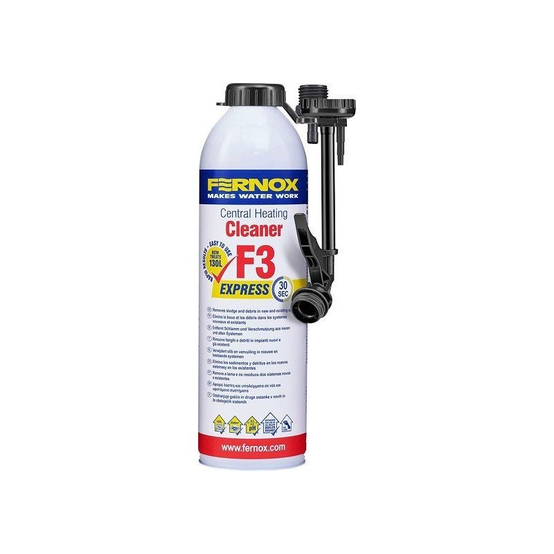 FERNOX AGENT DE RINCAGE CHAUFFAGE F3 EXPRESS 400ML 62420