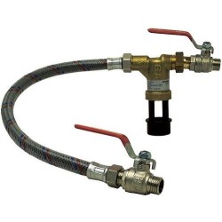 KIT DE REMPLISSAGE CC AVEC ROBINETS A BILLE 1/2'MM AGREE CA 50CM 249115500