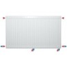 D-radiateur uni.822-H600-L1200 2016W 22060120SP0810