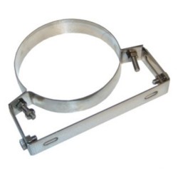 Isoleco Collier de fixation murale SP diamètre 80 mm 311731080