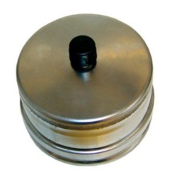 Isoleco Matériel d'évacuation gaz brûlés en inox purge droit 130 314508130