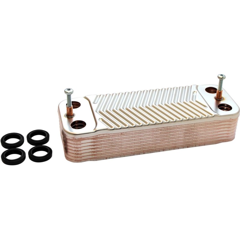 Bulex échangeur sanitaire avec 28 plaques pour Bulex Thermomaster 0020046957