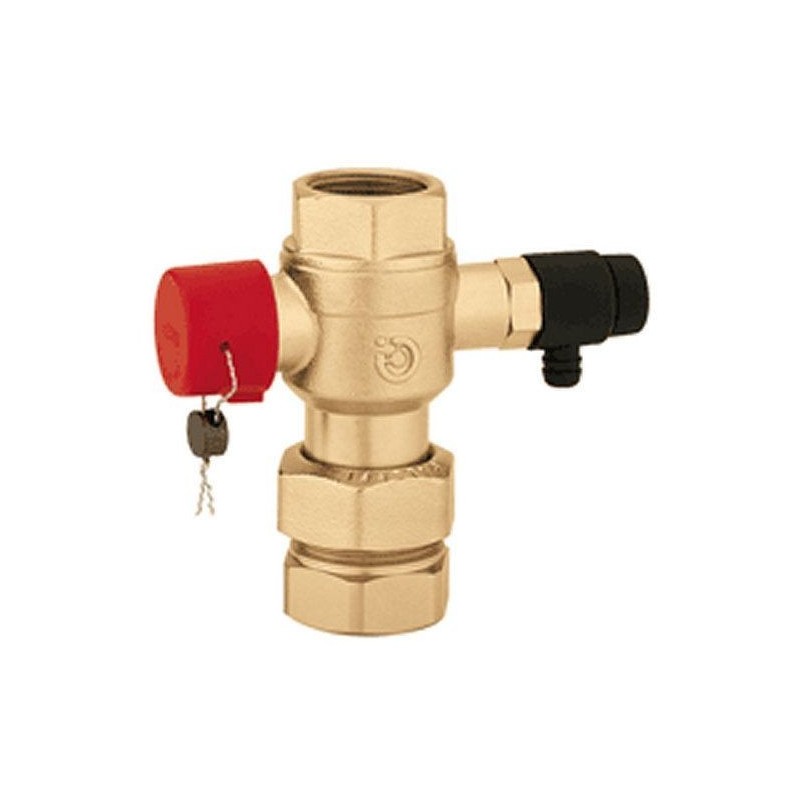 Caleffi Vanne à coiffe 3/4 pour vase d'expansion 558050