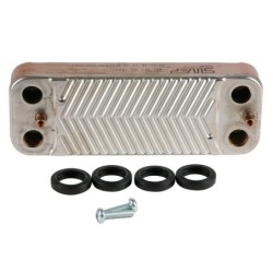 Vaillant èchangeur sanitaire 13 plaques pour Chaudière Vaillant VUW242 0020020018