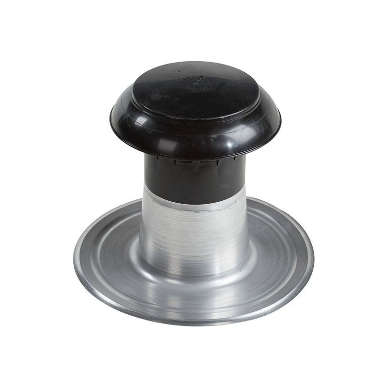 De Boer Cheminee d'aeration aluminium 90/100mm 420454109