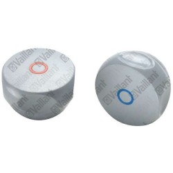 Vaillant jeu de manettes bleu + rouge 012009