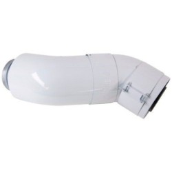 Vaillant coude concentrique 45 degré diamètre 60/100 2 pièces 303809