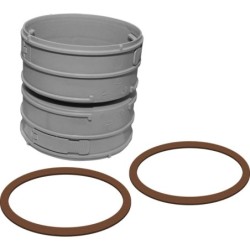 Remeha raccord flex-flex de série Quinta 65-115 de diamètre 100mm M86325