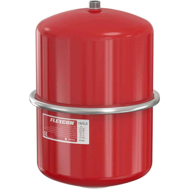 Flamco vase d'expansion pour chauffage central flexcon 18 l 1kg 16917