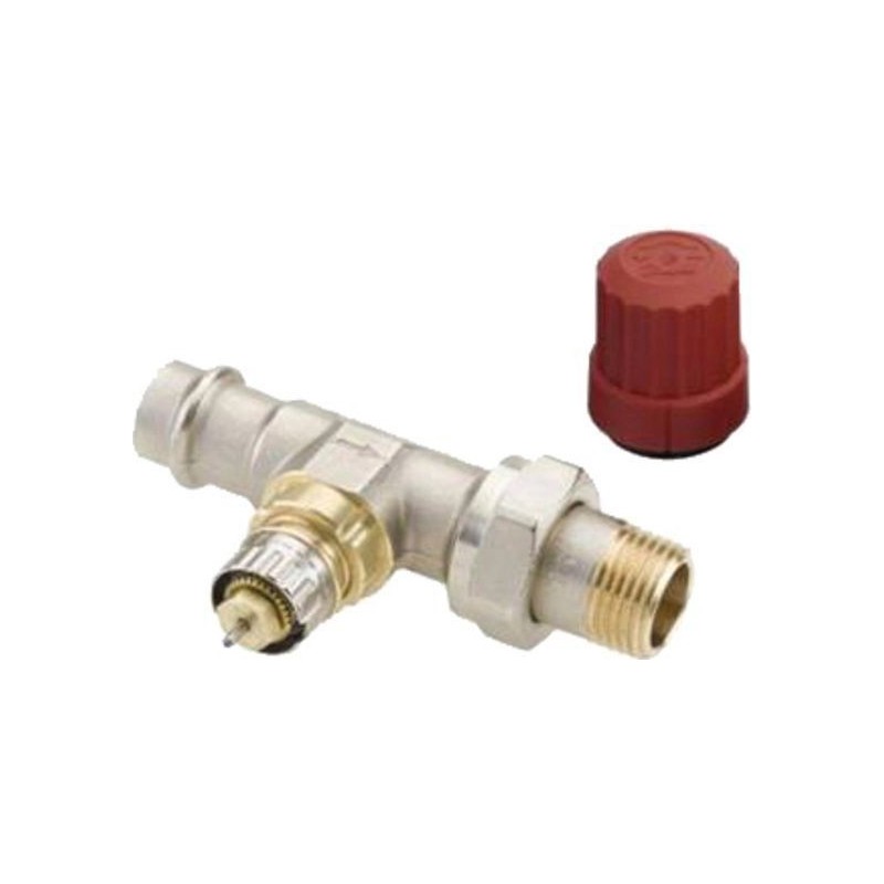 Danfoss vanne radiateur droite 15mm press 013G4208